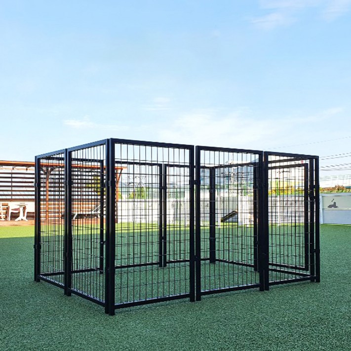 웁스 튼튼 대형견 철장 낱장 9p  출입문 고객직접설치