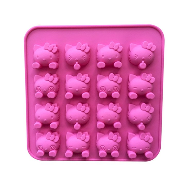 미니 키티 표정 몰드 16구