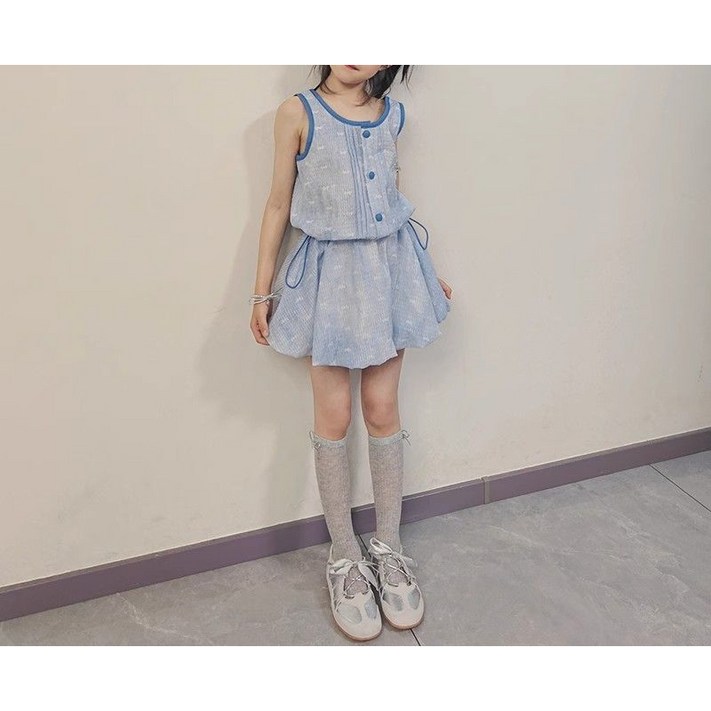 해피유통어린이 여아 심플 귀여운 원피스14세 이상 XG03