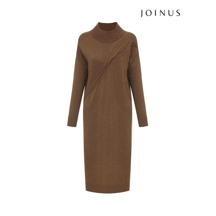 조이너스 조이너스 사선 꼬임 니트 원피스JW23SA3001833C