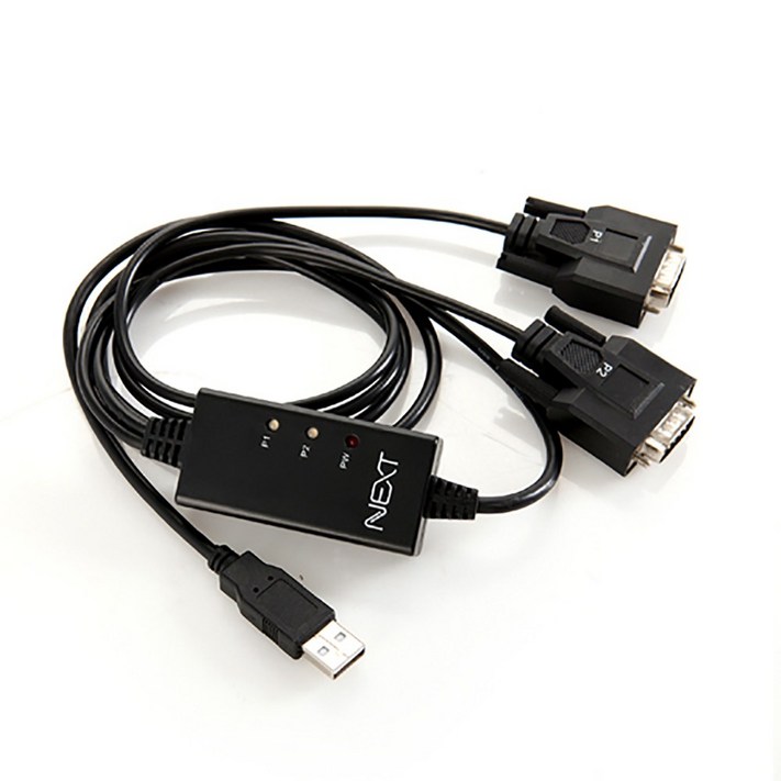 NEXTU RS232 2P USB to RS232 시리얼 2포트 9핀 케이블
