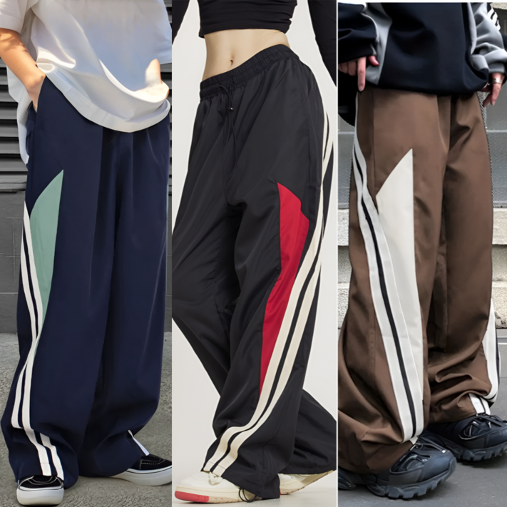 어썸유닛 남녀공용 세미와이드 트레이닝 스트링 팬츠 3COLOR