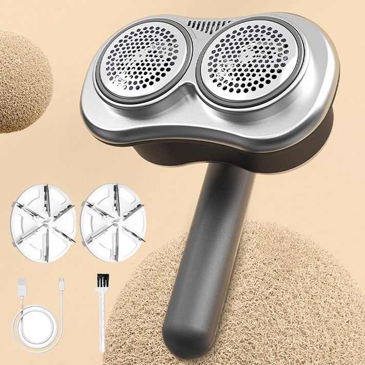 Umico 111 듀얼 보풀제거기충전식6중날 옷보플제거기