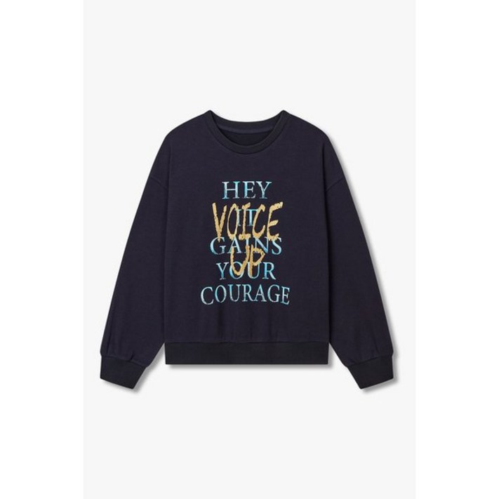 매장정품 VOV 보브 레터링 프린트 크루넥 맨투맨 7156140004R 1368578