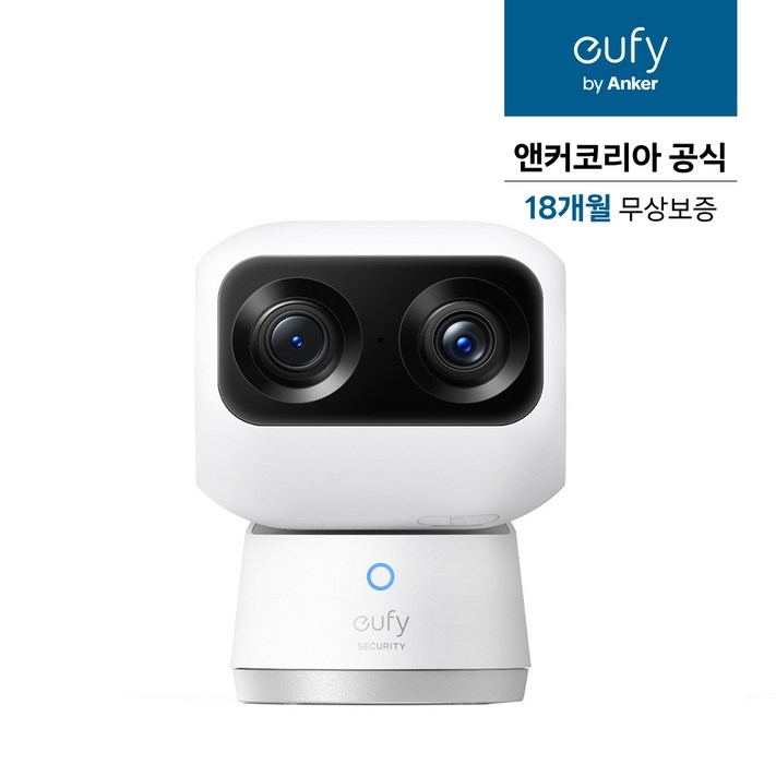 앤커 유피 S350 4K 스마트 홈카메라 T8416, 1개 앤커 유피 S350 4K 스마트 홈카메라 T8416, 1개