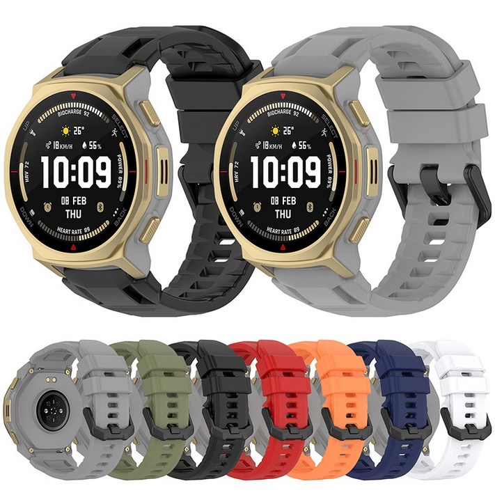 어메이즈핏 티렉스3 프로 실리콘 스트랩 시계줄 TREX3 Pro 44mm