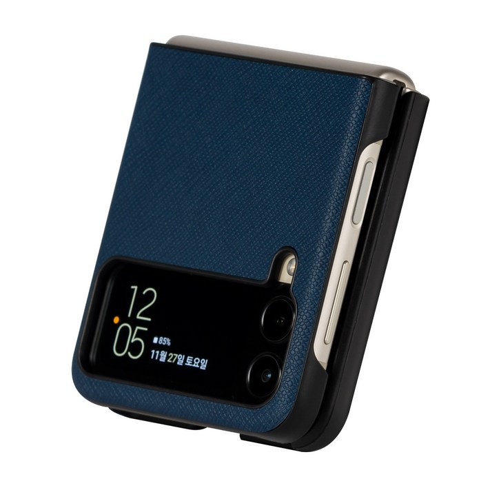 루스톤 사피아노 갤럭시 Z플립4 가죽 케이스