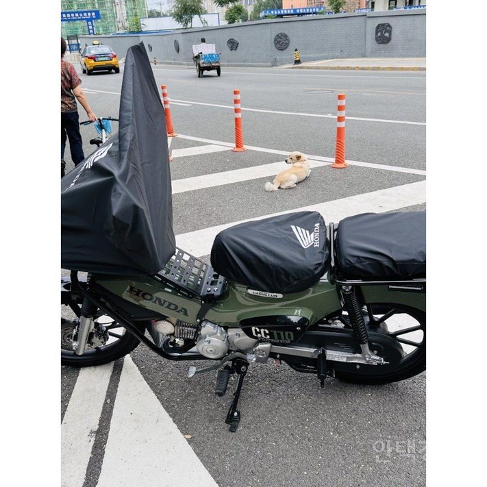 크로스커브 시트 안장 커버 방수 방진 오토바이 슈퍼커브