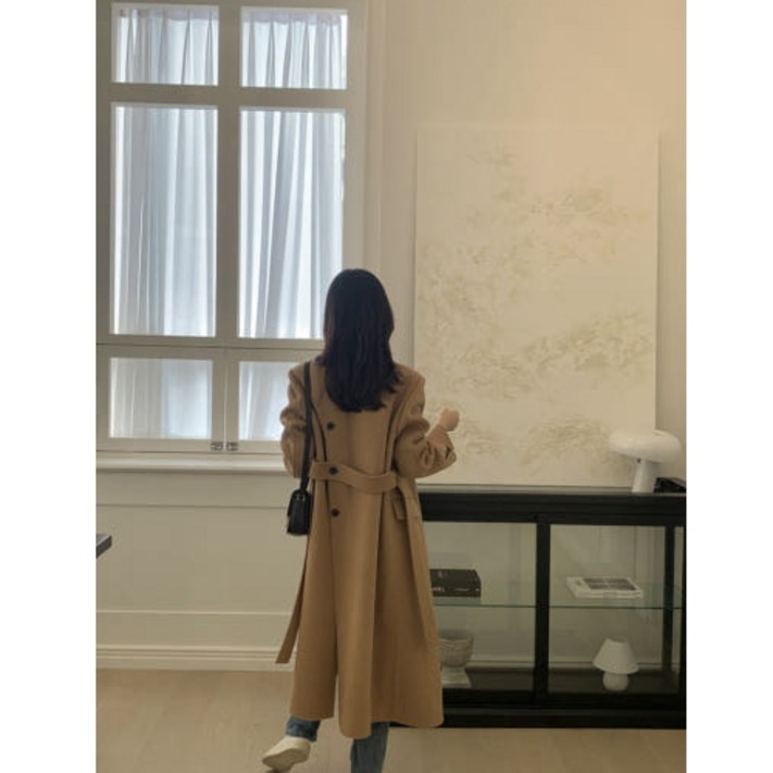 프리미엄 울 핸드메이드 코트