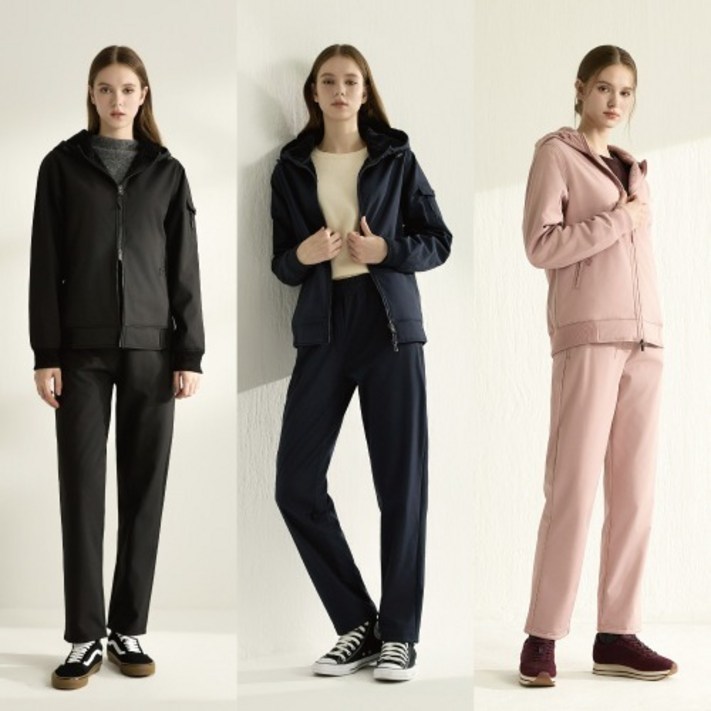 NNF 여성 투웨이 점퍼 장기모 셋업 2종 N12W2