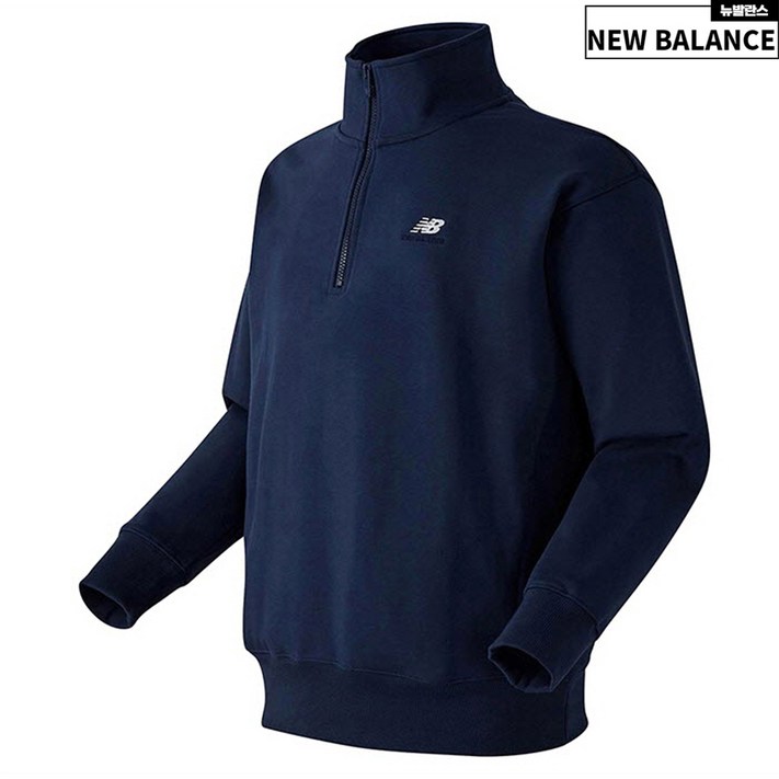 뉴발란스 에센셜 리마스터 반집업 맨투맨 NBNCD2S01159