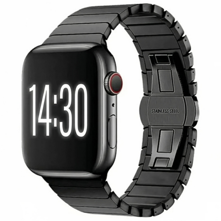 BuGeum 애플워치 스트랩 슬림형 메탈 스테인리스