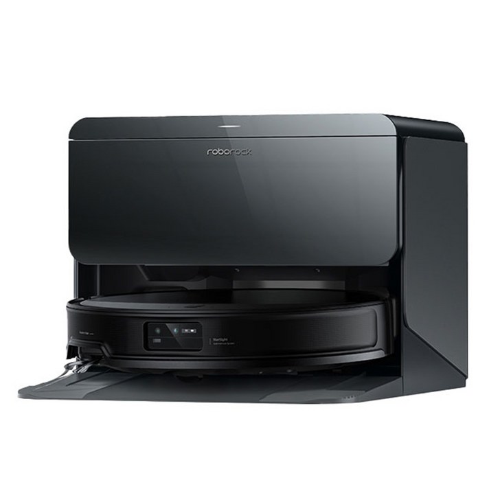 로보락 로봇청소기 S9 MaxV Slim 직배수 스테이션S91COPEWFD29HRR, S9 MaxV Slim 직배수 스테이션S91COPEWFD29HRR, 블랙