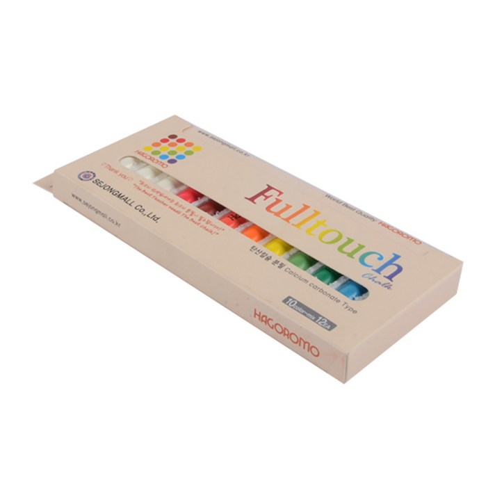 하고로모 10색 탄산분필 12p 하고로모 10색 탄산분필 12p