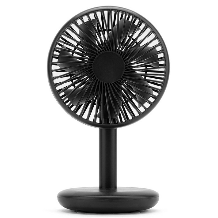 구스페리 무선 탁상용 선풍기, MCF001, 블랙