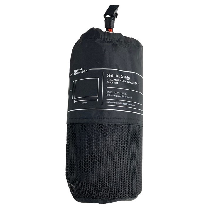 모비가든 콜드마운틴 그라운드 매트 UL3, 블랙