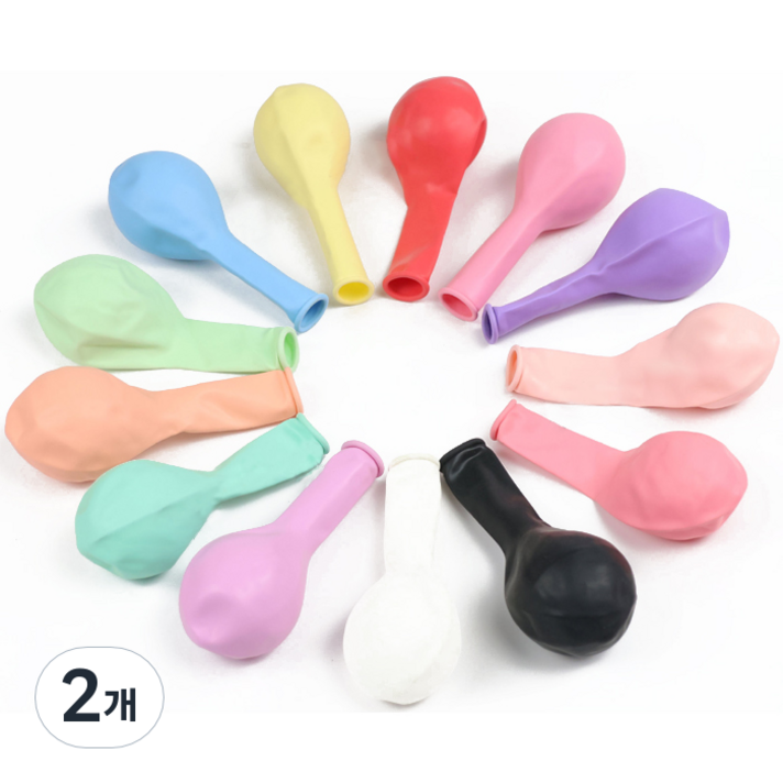 윰스 마카롱컬러 이벤트풍선 50p