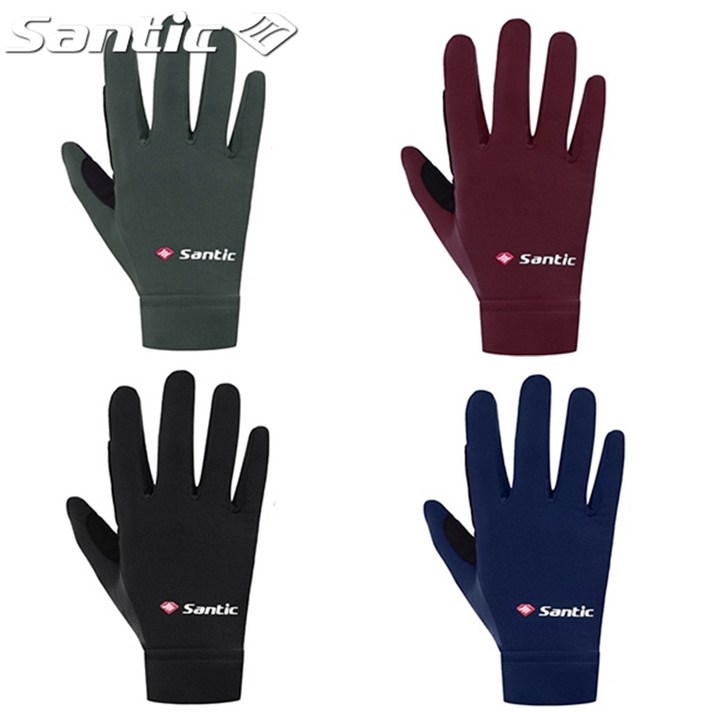 산틱 자전거 등산 고탄력 벨벳 기모 동계 방풍 겨울 방한 장갑 W0P079