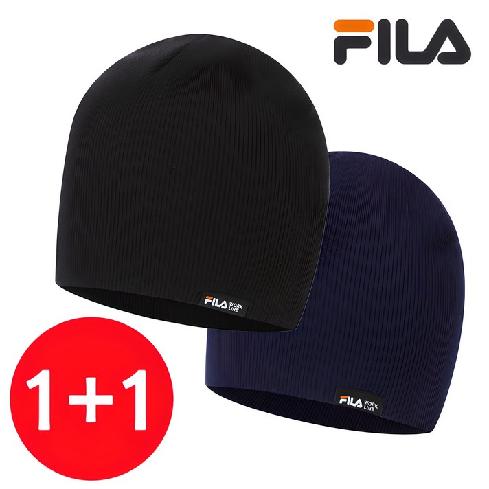 11 FILA 비니휠라 니트모자 방한모자