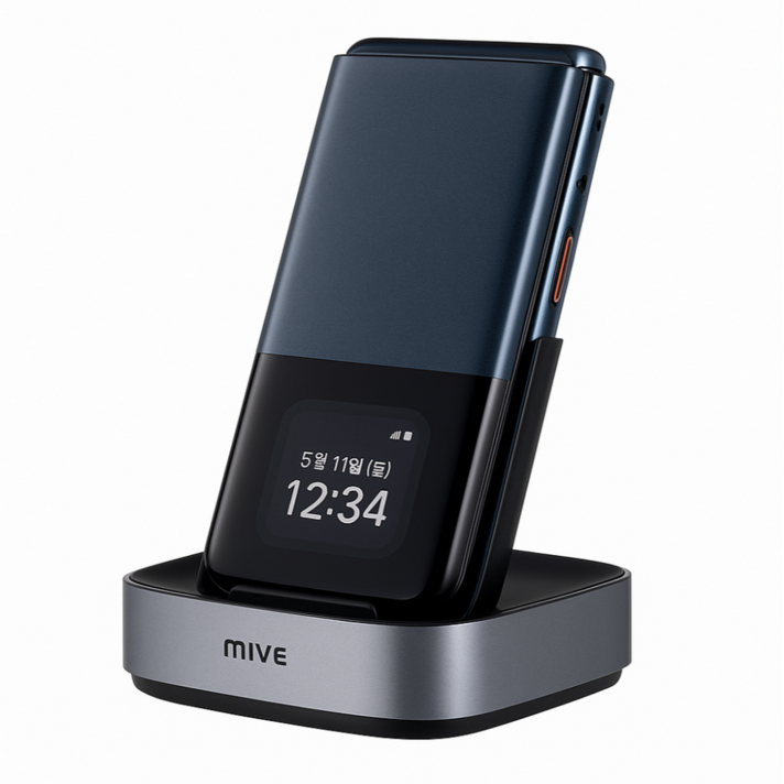 ALT MIVE 마이브 스타일폴더2 ATM140 미개봉 새상품 알뜰폰 스마트폴더폰 학생폰 효도폰크래들 모두증정, 크래들폴더2미개봉블랙웰디패키지, 32GB