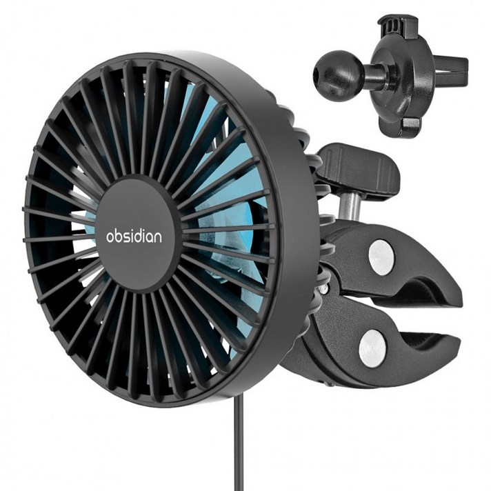 CTFA03CTH28 차량용 USB 선풍기 집게형 미니 써큘레이터