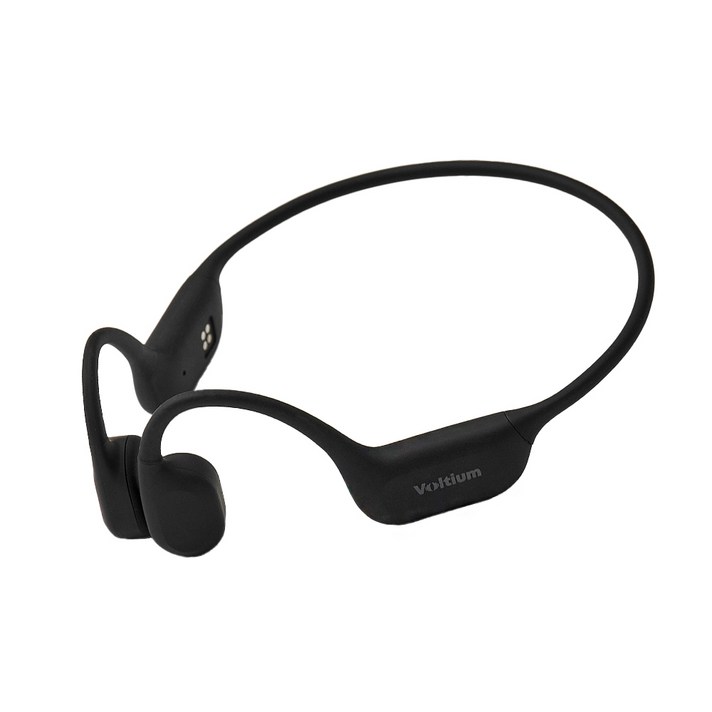 평생 AS 볼티움 블루투스 무선 골전도 이어폰 아쿠아본X VTUX900, 팬텀 블랙