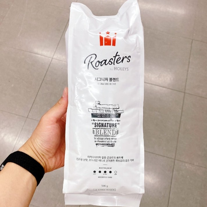 할리스 시그니처 블렌드 500g, 홀빈, 500g, 1개