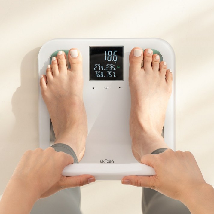 끌리젠 스마트 체중계 가정용 체지방
