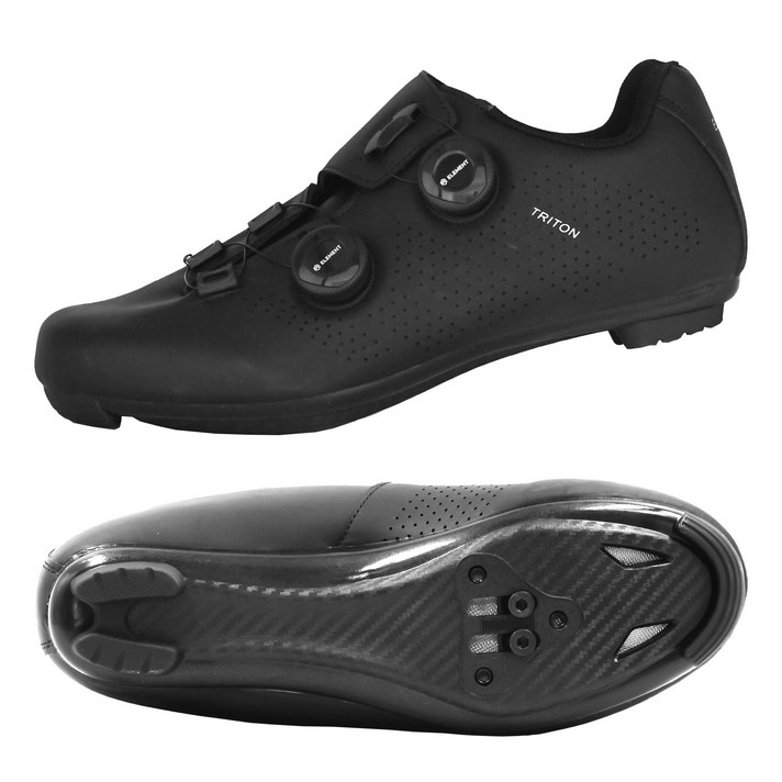 클릿 신발 로드 엘리먼트 트리톤 TRITON, 올블랙, 225