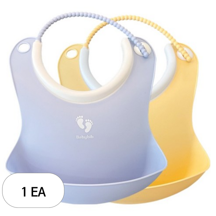 톨스토이 유아용 미니 빕 턱받이 2종 세트