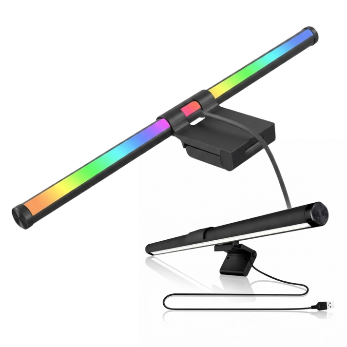 원그리드 RGB 양면 LED 모니터 스크린바 색온도 조절 라이트바 조명