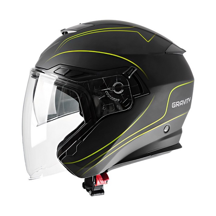 프로라이더스 그라비티 G11플러스 초경량 오토바이 헬멧 오픈페이스 듀얼바이저