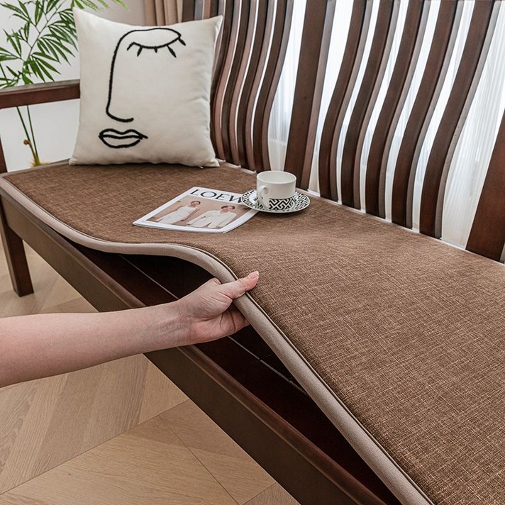 식탁의자쿠션 긴의자방석 카페 벤치 긴방석 쿠션 맞춤제작가능