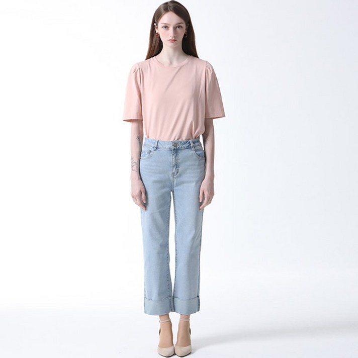 쉬즈미스 롤업 데님 팬츠  택가격  158000원