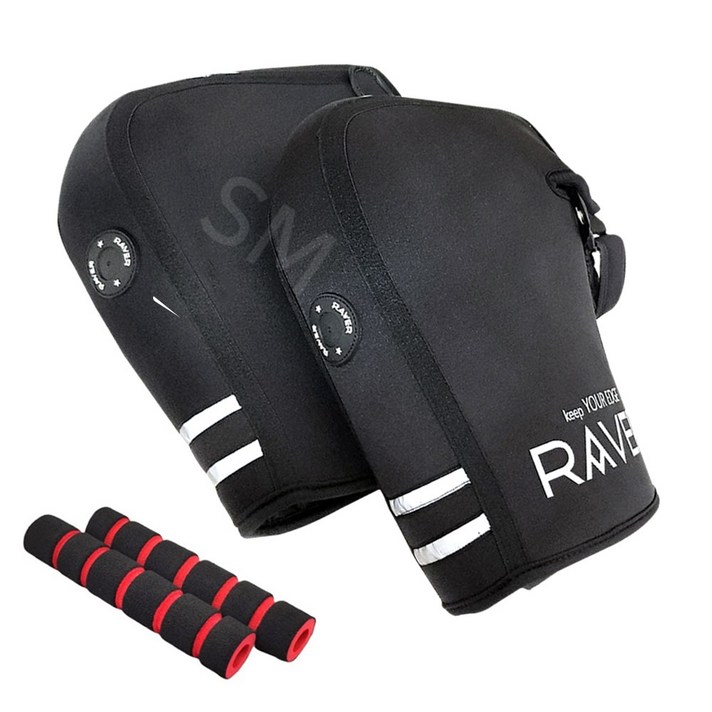 22년 오토바이 방한토시 RAVER 업그레이드 겨울 토시 네오프렌 라버토시 겨울장갑 방한 레이버 손토시 PCX NMAX, 카키