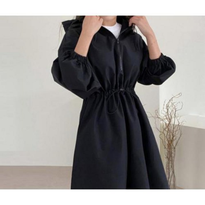 아노락 여성 원피스 롱 스커트 봄 가을 롱 간절기 휴양지 하객룩 정장 바스락 린넨 빅사이즈 백화점