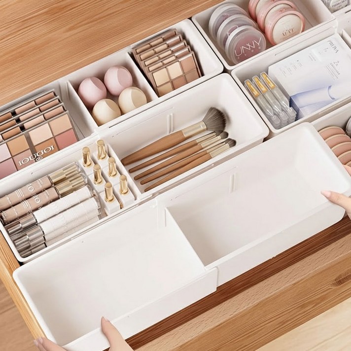 휴핏트 길이조절 칸막이 서랍 정리함