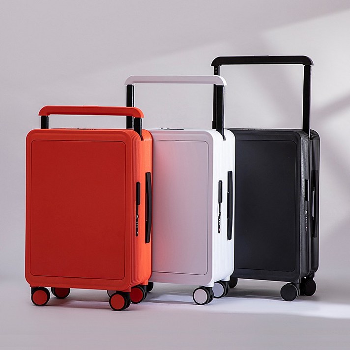 폴리카보네이트 터치 오픈형 USB 포트 여행용 캐리어 FA1004