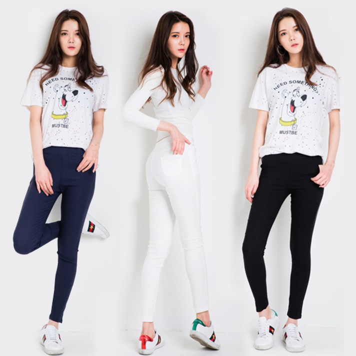 오지다 여성용 최강 스판 밴딩 면팬츠 2xl88까지 빅사이즈 6컬러