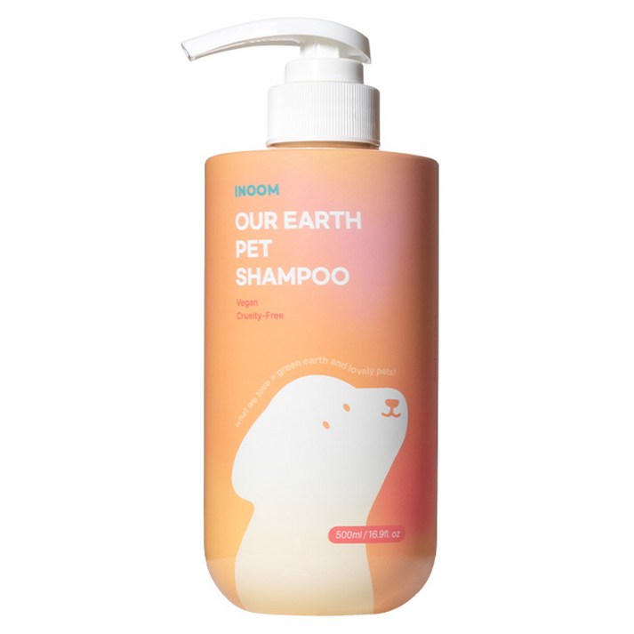 이눔 아워어스 알러지 FREE 저자극 강아지 샴푸 플로럴향, 500ml, 1개