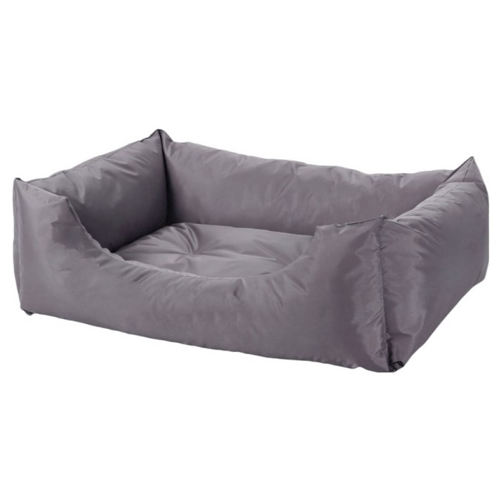 랜보어 반려동물 모던컬러 방수 쿠션, 차콜, 1개