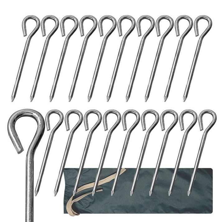 벅703 텐트 타프팩 7파이 20p  보관주머니 세트