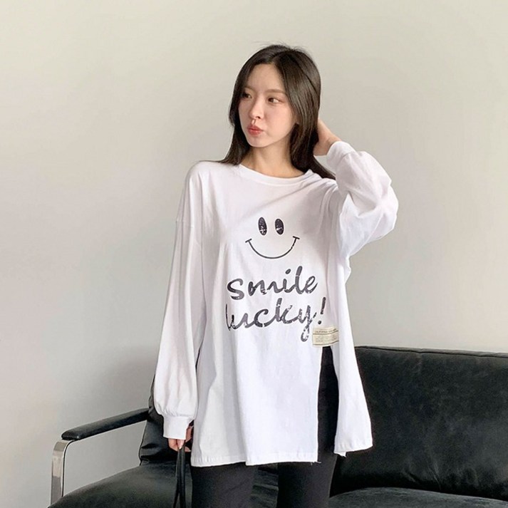 안다로미 여성용 럭키 스마일 앞트임 롱티
