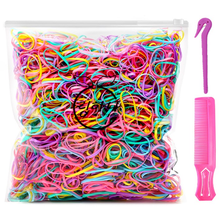 링하나 대용량 머리끈 지퍼백  이지컷  빗 세트 RH3