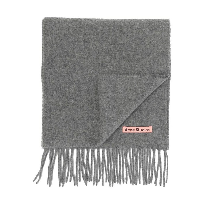 아크네 스튜디오 프린지 울 스카프
