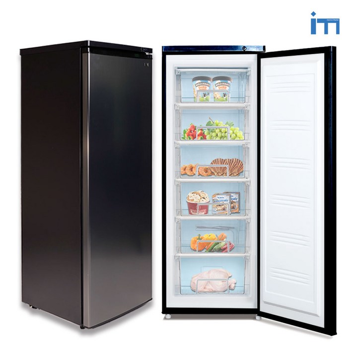 아이엠 서랍형냉동고 모음전 수납형냉동고 스탠드형 냉동고, BD168L 6단 블랙