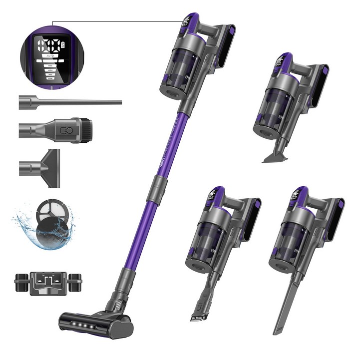 Redroad X18 4in1 자립형 500W BLDC모터 무선 스틱청소기 33Kpa 강한 흡입력 1.6L 원터치 먼지통 먼지 감지 시스템 4단 여과 해파 필터, X18 Redroad X18 4in1 자립형 500W BLDC모터 무선 스틱청소기 33Kpa 강한 흡입력 1.6L 원터치 먼지통 먼지 감지 시스템 4단 여과 해파 필터, X18