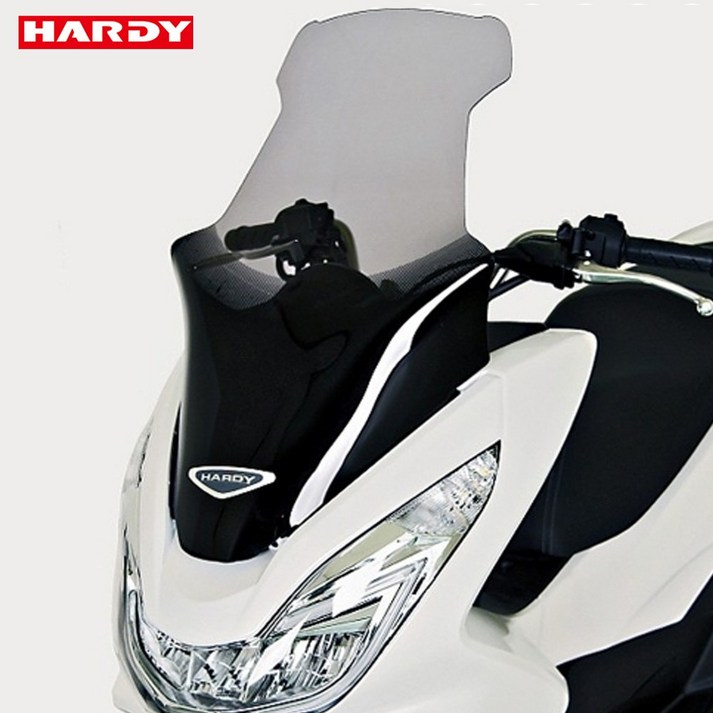 ab HARDY 오토바이 바이크 혼다 PCX125 윈드스크린 2014-2017 스모크, 1개
