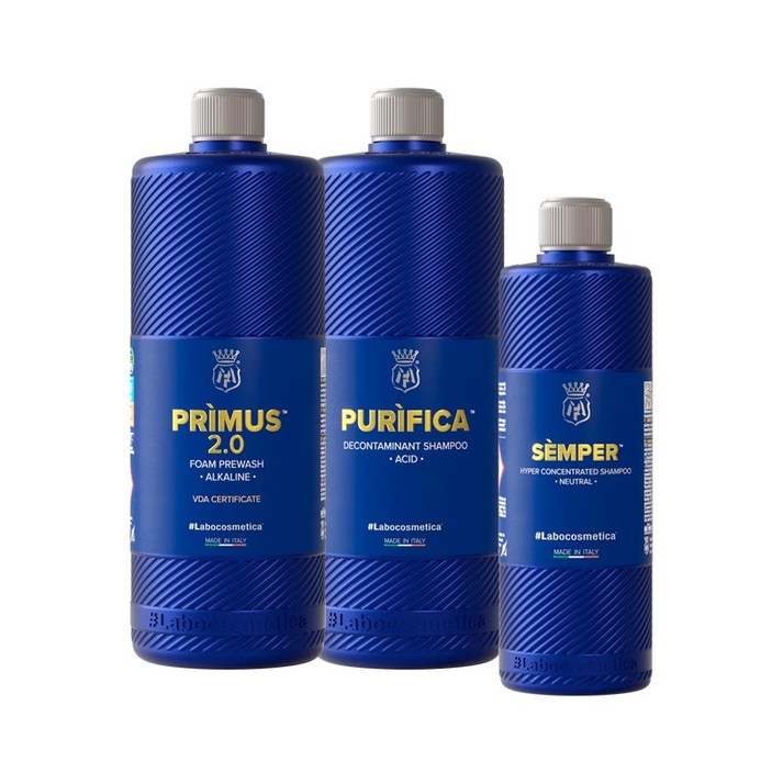 마프라 라보코스메티카 3pH 프리 워시 프리머스퓨리피카셈퍼 3종 세트, 1개, 4.5L