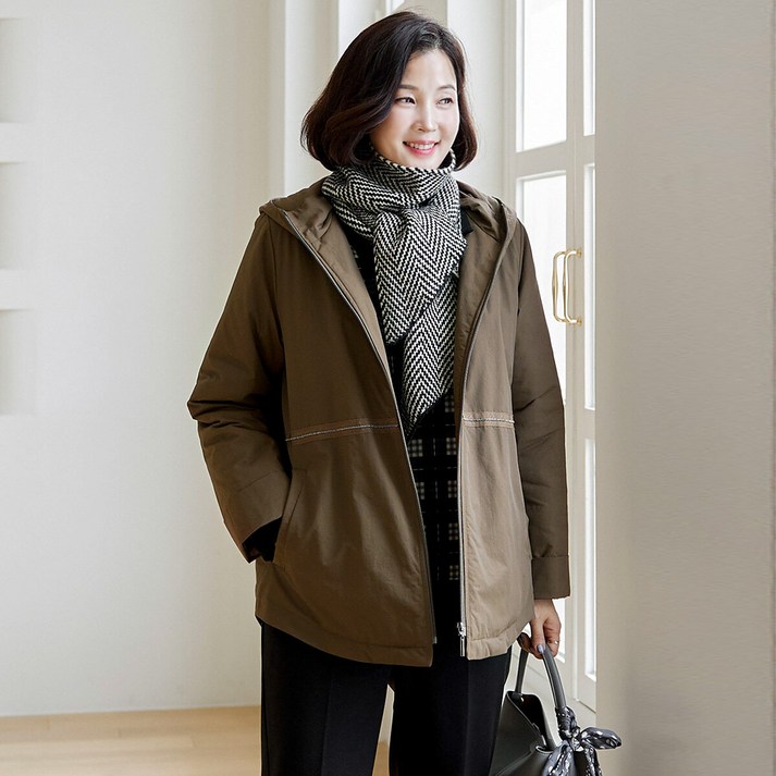 김여사 김여사 빅사이즈 겨울88 체인 라인 패딩점퍼 5JP510310